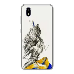 Чехлы Доброго вечора, ми за України для ЗТЕ Блейд А3 2020 (AlphaPrint) (Победа)