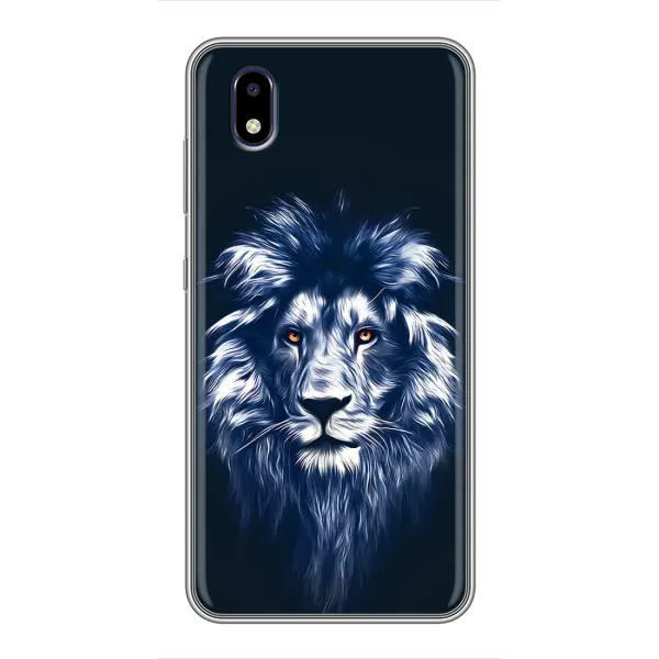 Чехол с принтом «Синий Лев» для ZTE Blade A3 (2020)
