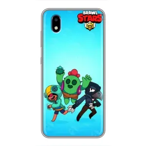 Чехлы Brawl Stars для ZTE Blade A3 (2020) (AlphaPrint) (Тріо героїв)
