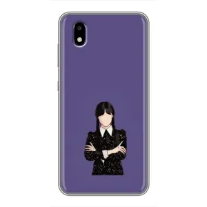 Чохли Венсдей на ZTE Blade A3 (2020) Уенсдей (AlphaPrint) (Венздей у чорному)