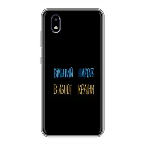 Чехлы Доброго вечора, ми за України для ЗТЕ Блейд А3 2020 (AlphaPrint) (Вільний Народ)