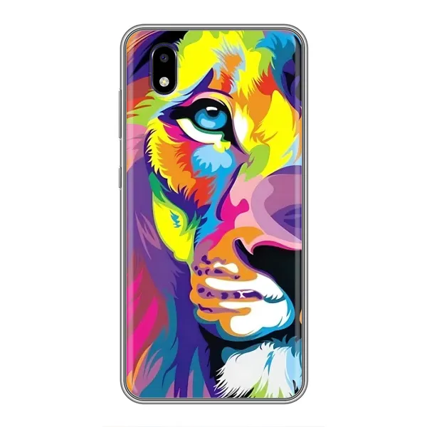 Чехол с принтом «Яркий Лев» для ZTE Blade A3 (2020)