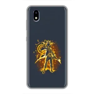 Naruto Anime Чохли для ZTE Blade A3 (2020) (AlphaPrint) (золотий Наруто)