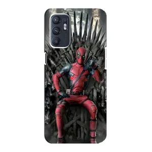 Чохли Фільми для ZTE Блейд A31 Плюс (VPrint) (Дедпул на троні)