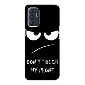 Чехол для ЗТЕ Блейд А31 Плюс - (AlphaPrint) с печатью (ТОП продаж) (Dont Touch)