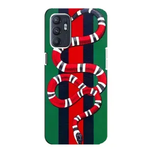 Чехлы ГУЧЧИ для ЗТЕ Блейд А31 Плюс (AlphaPrint) (Gucci змия)