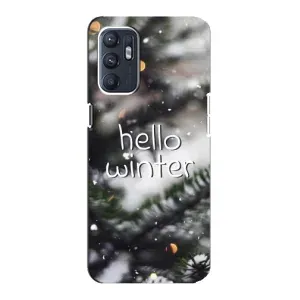 Новорічні, Святкові Чохли для ZTE Blade A31 Plus - 2024 год (Hello winter)
