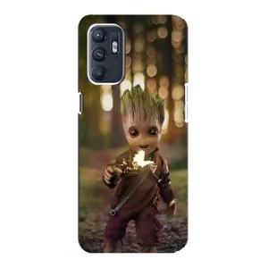 Чехол МАРВЕЛ для ЗТЕ Блейд А31 Плюс (AlphaPrint) (I am Groot)
