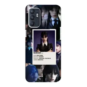 Чохли Венсдей на ZTE Blade A31 Plus Уенсдей (AlphaPrint) (колаж Венздей)
