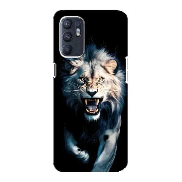 Чохол з принтом «Лев у темряві» для ZTE Blade A31 Plus