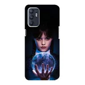 Чехол с принтом «Магическая сфера Уэнздей» для ZTE Blade A31 Plus