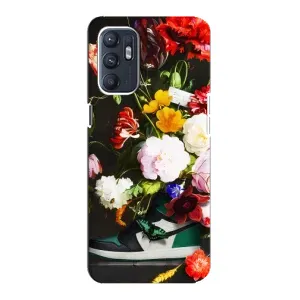 Бренднові Чохли для ZTE Blade A31 Plus - (PREMIUMPrint) (Nike цветы)