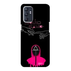 Чехол с принтом «Минимализм Игра кальмара» для ZTE Blade A31 Plus