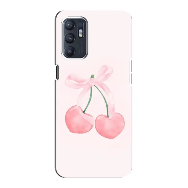 Чехол с принтом «Розовые вишни» для ZTE Blade A31 Plus