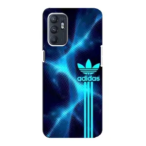 Чехлы Адидас для ZTE Blade A31 Plus (AlphaPrint) (Синий Адидас)