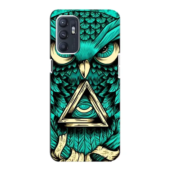 Чехол с принтом «Сова с глазом» для ZTE Blade A31 Plus