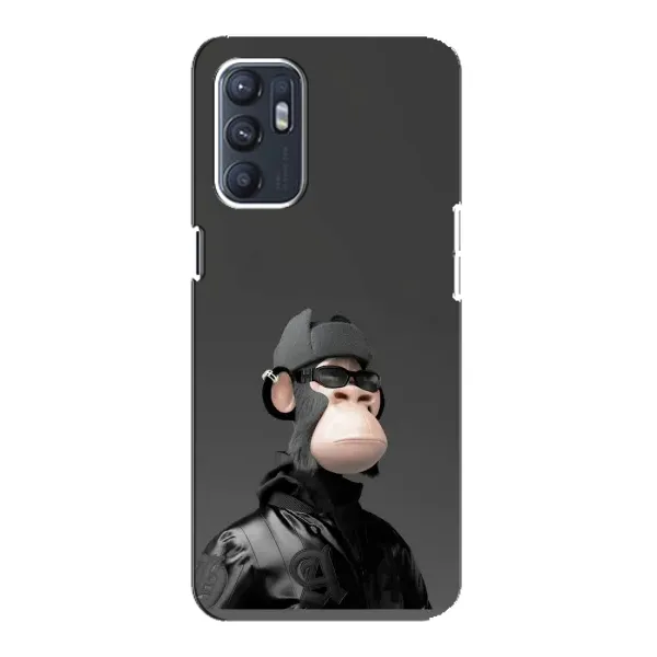 Чохол з принтом «стильна мавпа NFT» для ZTE Blade A31 Plus