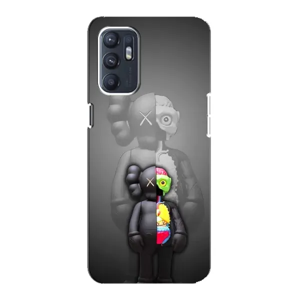 Чехол с принтом «Тело Bearbrick» для ZTE Blade A31 Plus