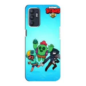 Чехлы Brawl Stars для ZTE Blade A31 Plus (AlphaPrint) (Трио героев)