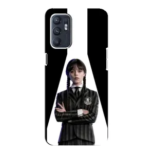 Чохли Венсдей на ZTE Blade A31 Plus Уенсдей (AlphaPrint) (W-Wednesday)