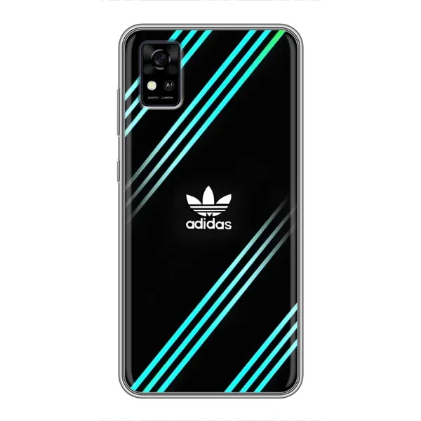 Чехол с принтом «Адидас с полосами» для ZTE Blade A31