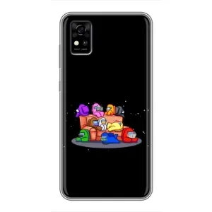 Чехол Амонг Ас для ZTE Blade A31 (AlphaPrint) (Амонг-ас)