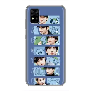 Чохли BTS для ZTE Blade A31 (AlphaPrint) (Bangtan)