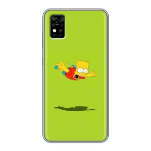 Чjхол з Сімпсонами для ZTE Blade A31 (VPrint) (Барт Сімпсон)