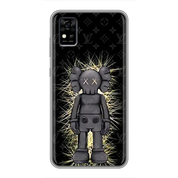 Чехол с принтом «Bearbrick LV» для ZTE Blade A31