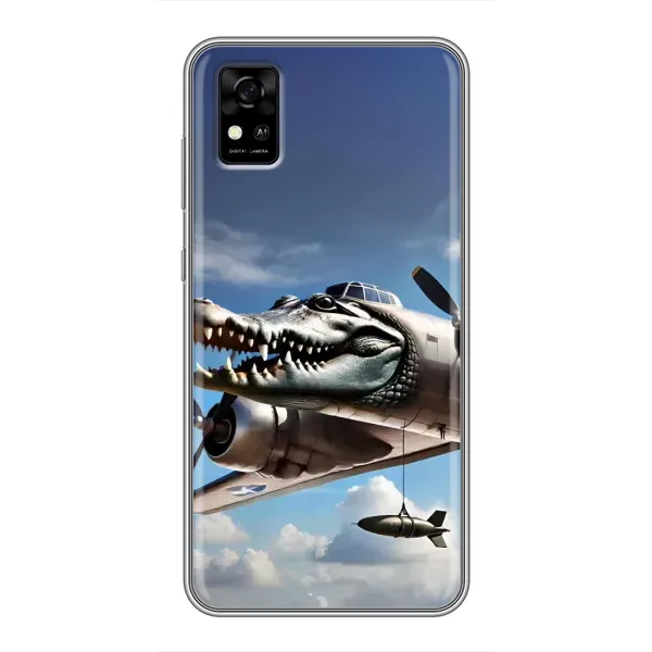 Чехол с принтом «Бомбардиро крокодило» для ZTE Blade A31