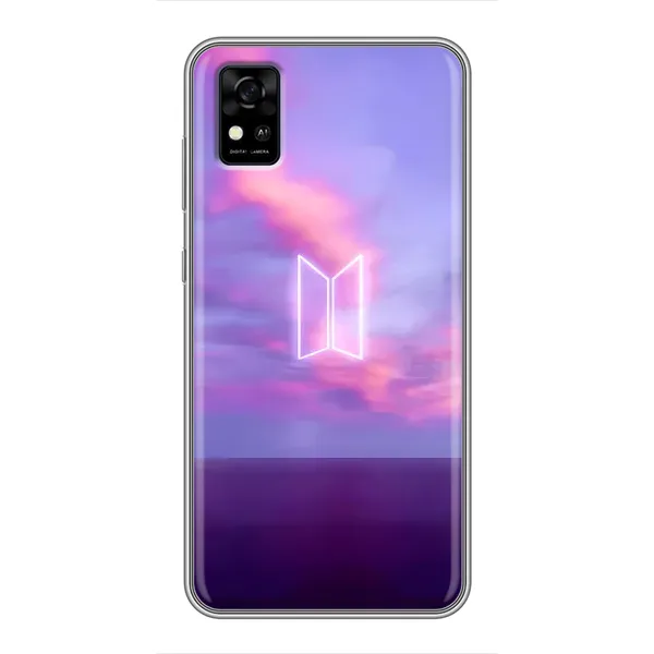 Чехол с принтом «BTS логотип» для ZTE Blade A31