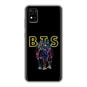 Чохли BTS для ZTE Blade A31 (AlphaPrint) (BTS стайл)