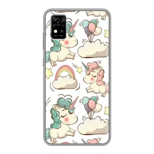 Чохол для ZTE Фенікс А31 - (Єдинорожки - Новинки) (AlphaPrint) (Єдиноріжки)