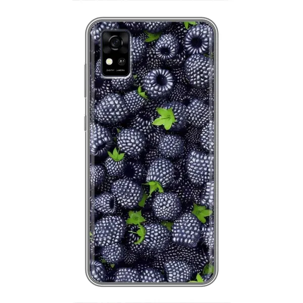 Чехол с принтом «Ежевика» для ZTE Blade A31
