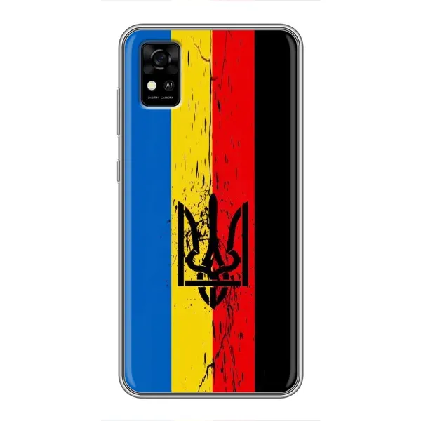 Чохол з принтом «Прапор УПА» для ZTE Blade A31 Чохол з принтом «Прапор УПА» для ZTE Blade A31