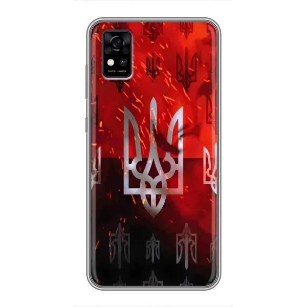Чохол з принтом «ГЕРБ УПА» для ZTE Blade A31 Чохол з принтом «ГЕРБ УПА» для ZTE Blade A31