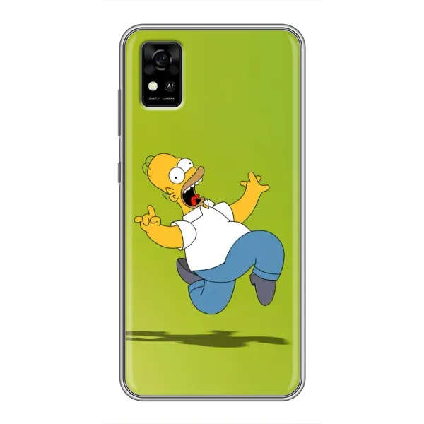 Чехол с принтом «Гомер Симпсон» для ZTE Blade A31