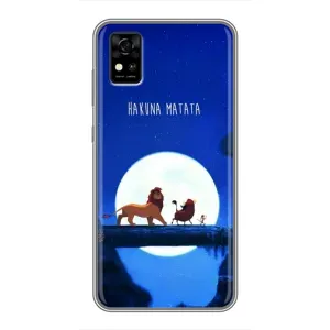 Чохол Король лев на ZTE Фенікс А31 (Хакуна Матата)