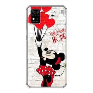 Чохол Disney Mouse ZTE Blade A31 (PREMIUMPrint) (Heart Minni)