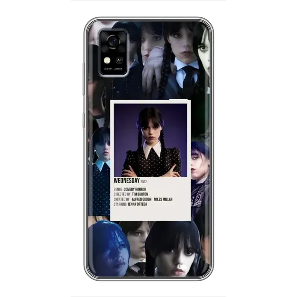 Чехол с принтом «коллаж Уэнздей» для ZTE Blade A31 Чехол с принтом «коллаж Уэнздей» для ZTE Blade A31