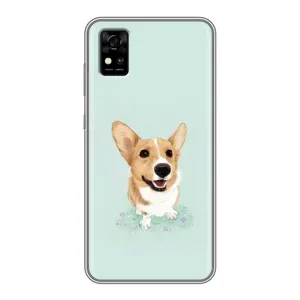 Чохли з собаками для ZTE Blade A31 (VPrint) (Коргі)
