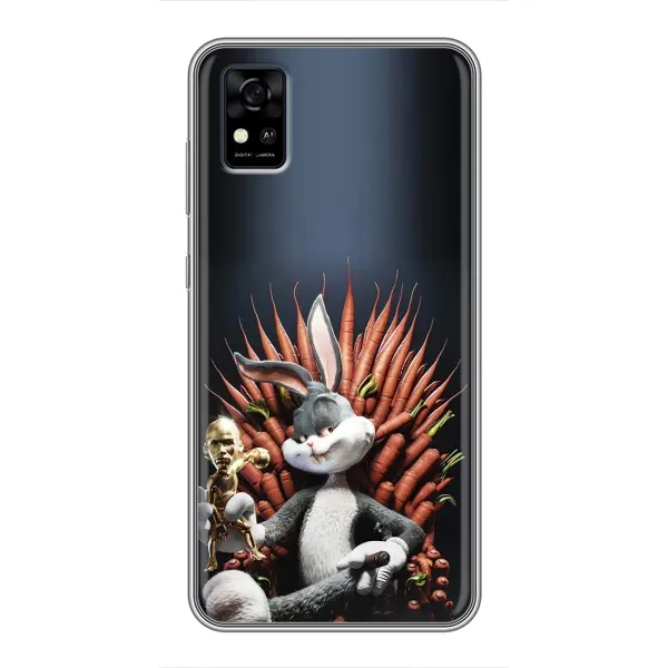 Чехол с принтом «Король Кролик» для ZTE Blade A31