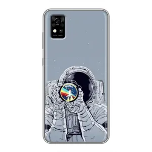 Чохол NASA для ZTE Blade A31 (AlphaPrint) (Космонавт фото)