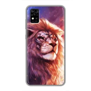 Чохол з картинкою ЛЕВ для ZTE Blade A31 (VPrint) (Красочний Лев)