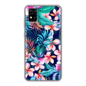 Чохол для ZTE Фенікс А31 - з принтом (Дизайнерські) (AlphaPrint) (Мальовничі квіти)