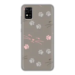 Чохол з малюнком кіт на ZTE Blade A31 (Лапи і вуса)