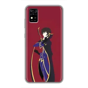 Чехлы Персонажи Аниме Наруто для ZTE Blade A31 (AlphaPrint) (Лелуш Ламперуж)