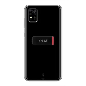 Чехлы для любимой на ZTE Фенікс А31 (VPrint) (Love battery)