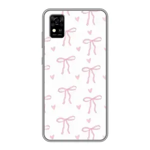 Чохол з бантиками на ZTE Фенікс А31 (Маленькі бантики)
