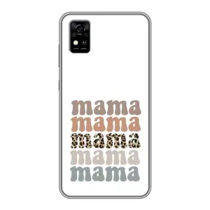Чохли для мами на ZTE Blade A31 (Текстовий колаж мама)
